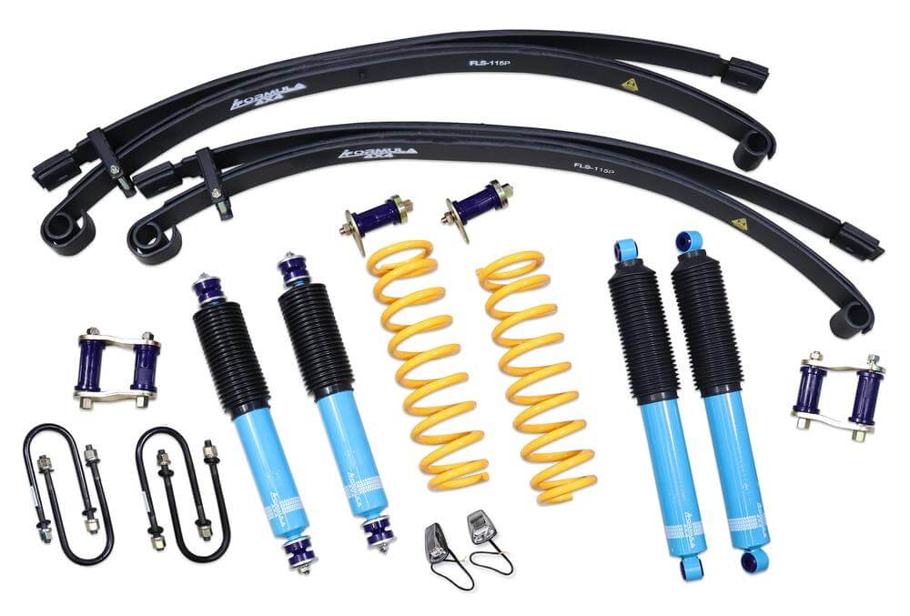 4200kg Formula 4x4 GVM Upgrade Kit to suit Toyota LandCruiser 79 Series