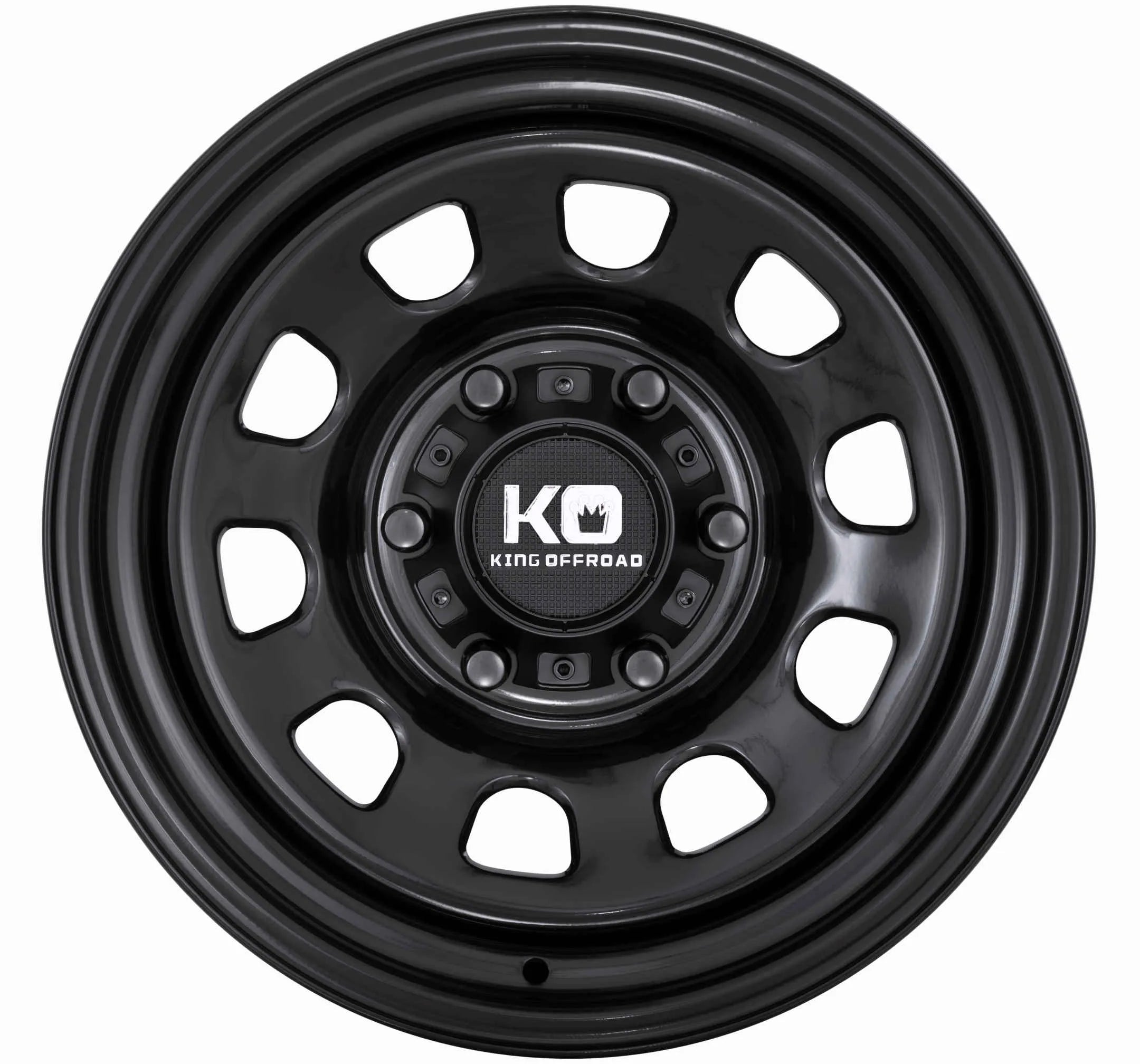 King Wheels D-HOLE - Black