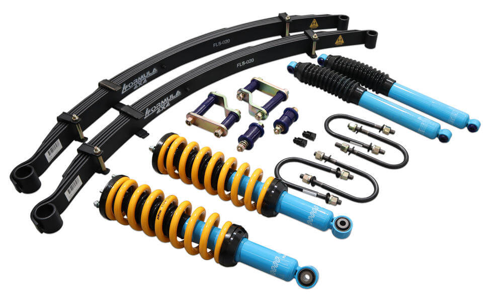 2 Inch 50mm Formula 4x4 Lift Kit Height Adjustable ReadyStruts Isuzu D-Max TFS, RG01 2019-on & Mazda BT-50 TFS, RG04 2020-on