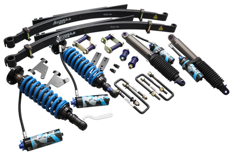 2-3 Inch Adjustable F4R Formula 4x4 Lift Kit Isuzu D-Max TFS, RG01 2019-on & Mazda BT-50 TFS, RG04